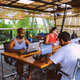 The co-working facility in Ubud